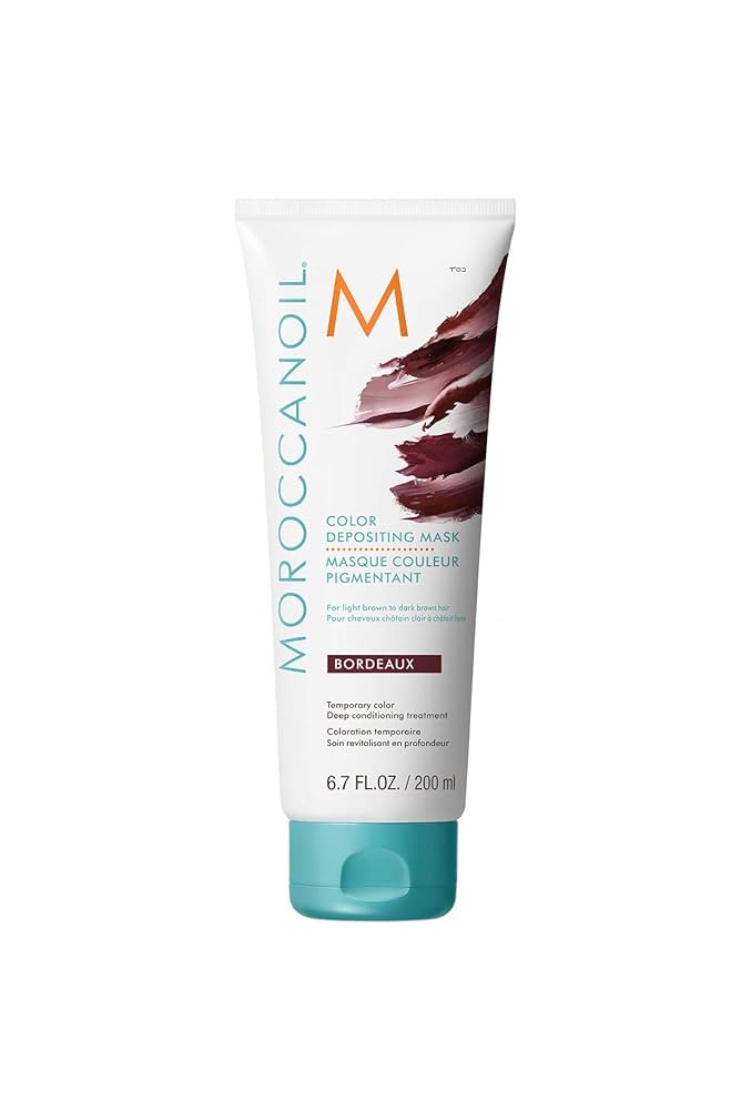 Amazon.com: Moroccanoil Color Depositing Hair Mask, Bordeaux